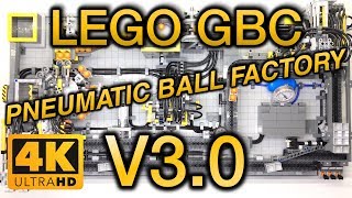 The LEGO GBC "Pneumatic Ball Factory V3.0" MOC by Quanix 2019