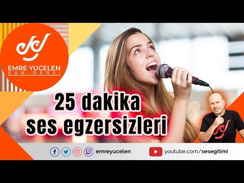 Temel Ses (Şan) Egzersizleri ve Şan Çalışması (25 Dakika)