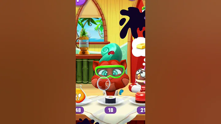 Video 4581921: cat cartoons talking tom, funny cat cartoons talking, talking tom ginger cat, cat talking ginger animated, funnycats