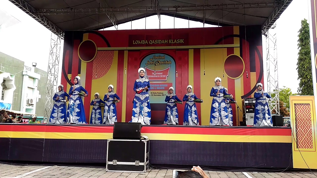 Juara 1 El-Kaffah Banten Festival Qasidah Nasional 2017 Skala Besar ke 22 di Padang Sumatera Barat