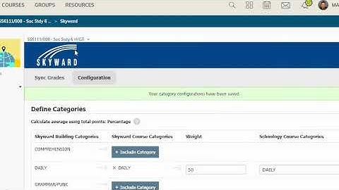 Setting up Schoology Gradebook with Skyward-FBISD