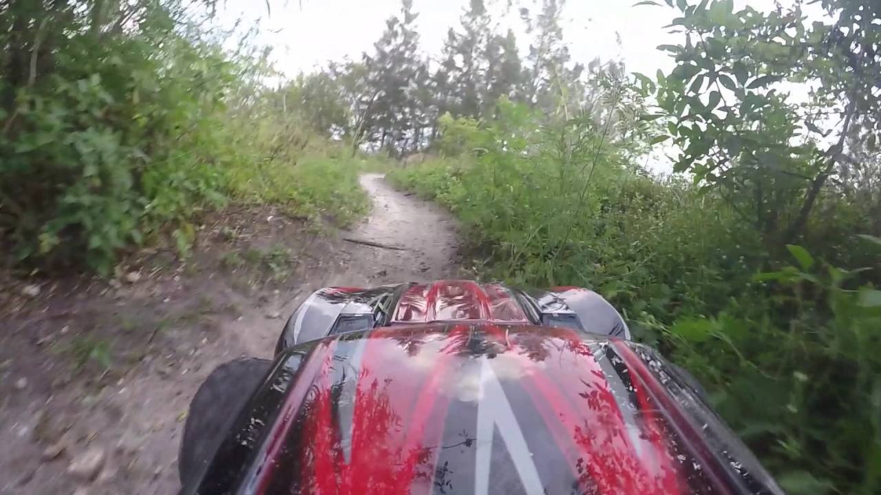 Traxxas X-Maxx GoPro On-Board Driving and Bashing - YouTube
