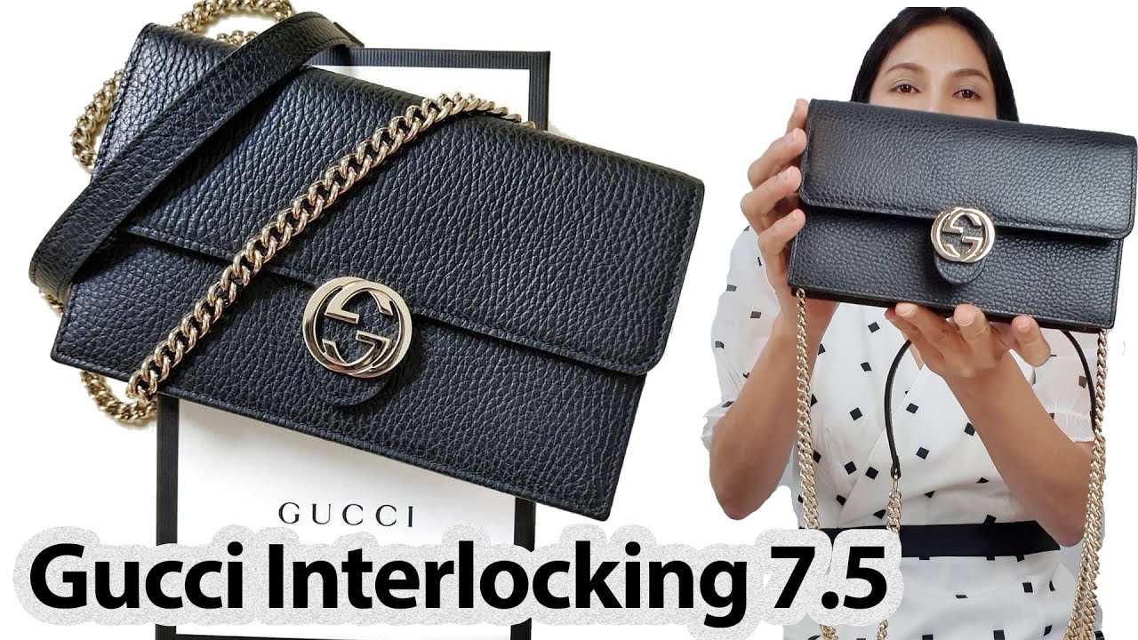 รีวิวกระเป๋ากุชชี่ Gucci Interlocking 7.5 นิ้ว 