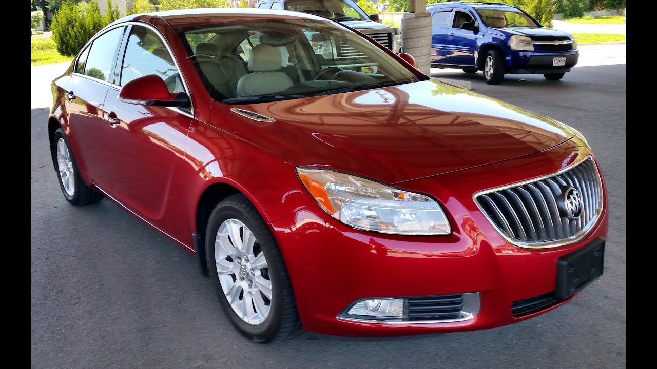 2013 Buick Regal Hybrid Premium Red YouTube