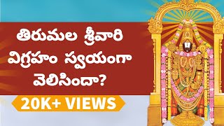 History of tirumala Tirupati balaji temple idol | saligram  | Telugu facts | United Originals |