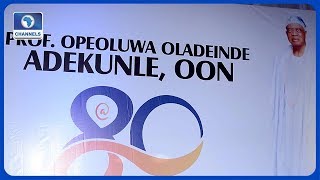 Family And Friends Join Prof Oladeinde Adekunle As He Marks 80th Birthday