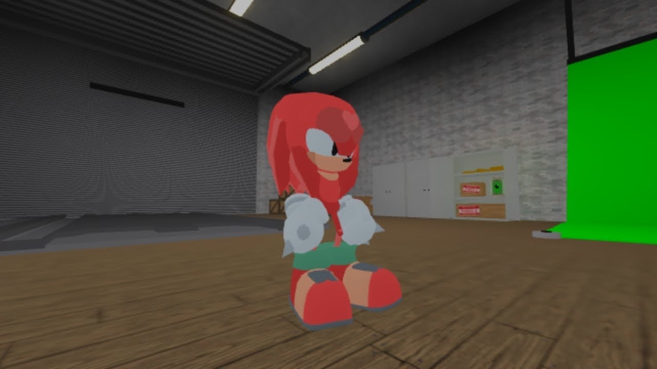 How to make Knuckles Chaotix in sonic pulse - YouTube