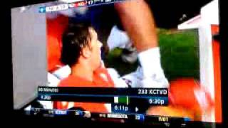 Matt Cassel Hat Fail