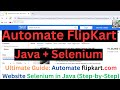 Automate Flipkart with Java & Selenium π