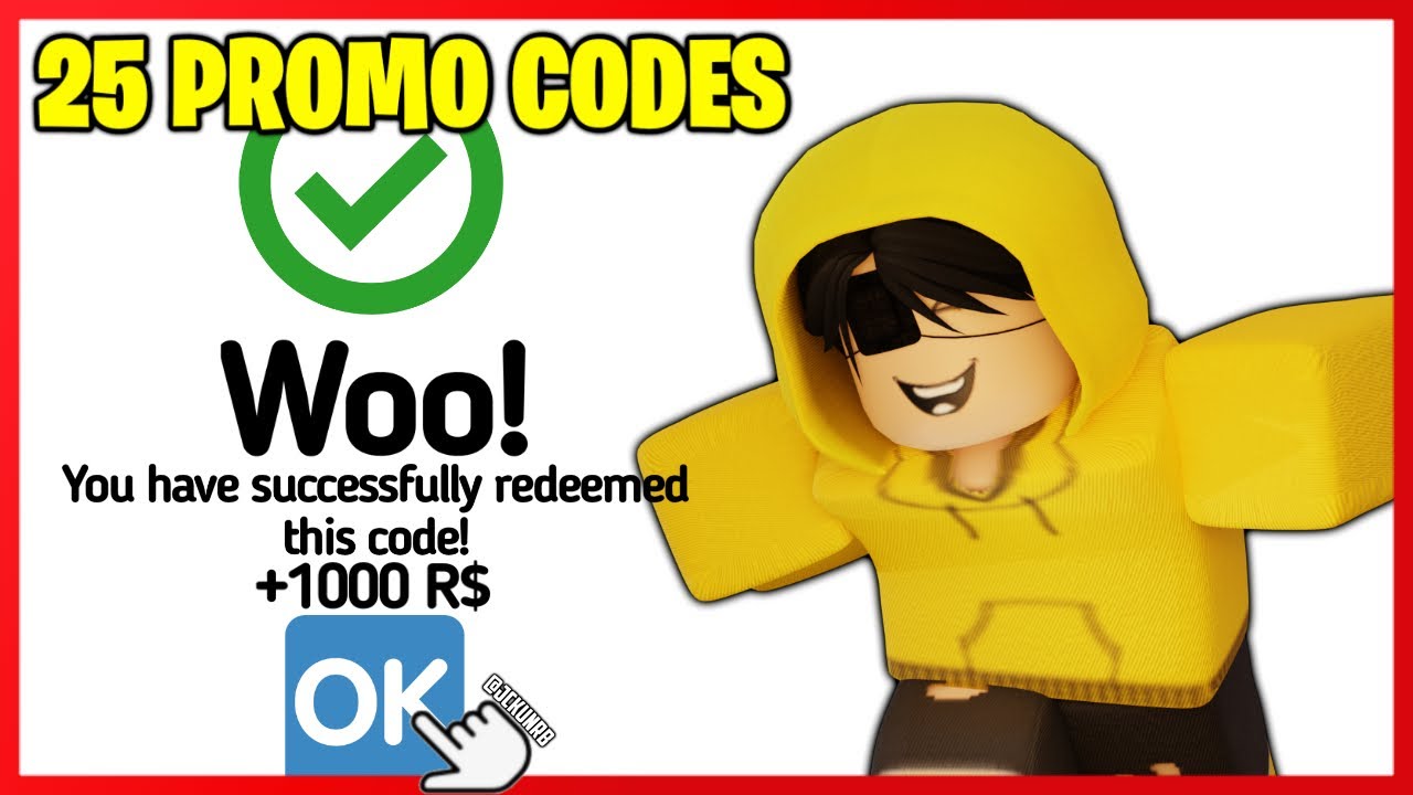 Roblox Promo Codes 2023 on X: 100% Working Roblox Promo Codes 2021  Promo  Codes For Roblox -  #Robuxpromocode #Robloxpromocodes  #RobuxCodes #Robloxpromocodeslist  / X