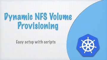 Set up dynamic nfs volume provisioning in Kubernetes (jmos/kube/117)