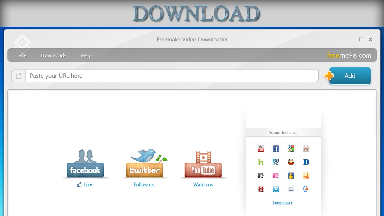 Como Baixar O Freemake V deo Downloader Portable YouTube Como baixar o freemake v deo downloader portable youtube