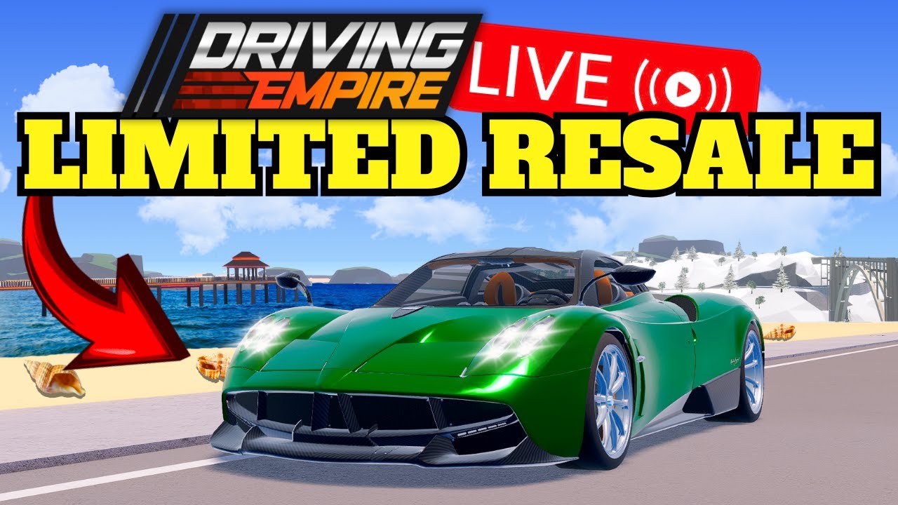 🔴LIVE🔴First SECRET Update In Driving Empire 2026 + Limited Resale!