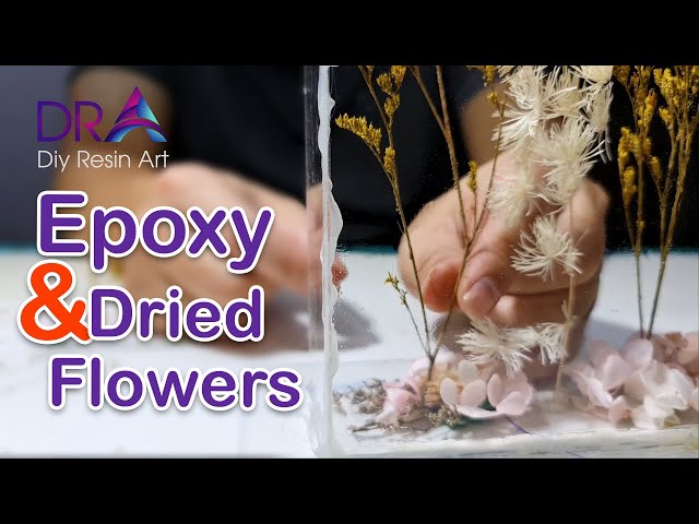 How to Cast Flowers in Resin: Resin Coasters With Dried Flowers 