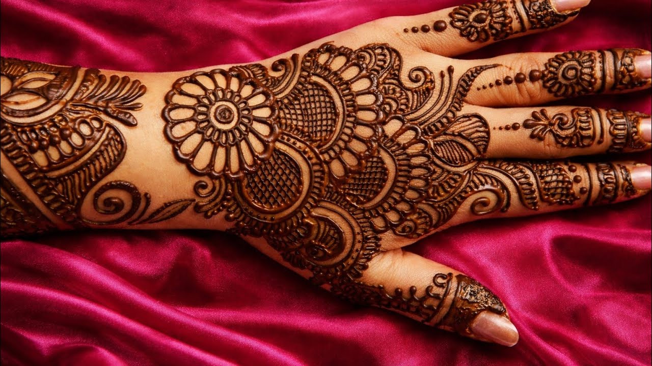 Mehndi Design Easy And Simple l Back Side Mehndi Design Simple l Hathon ki Mehndi l Mehandi l mehndi