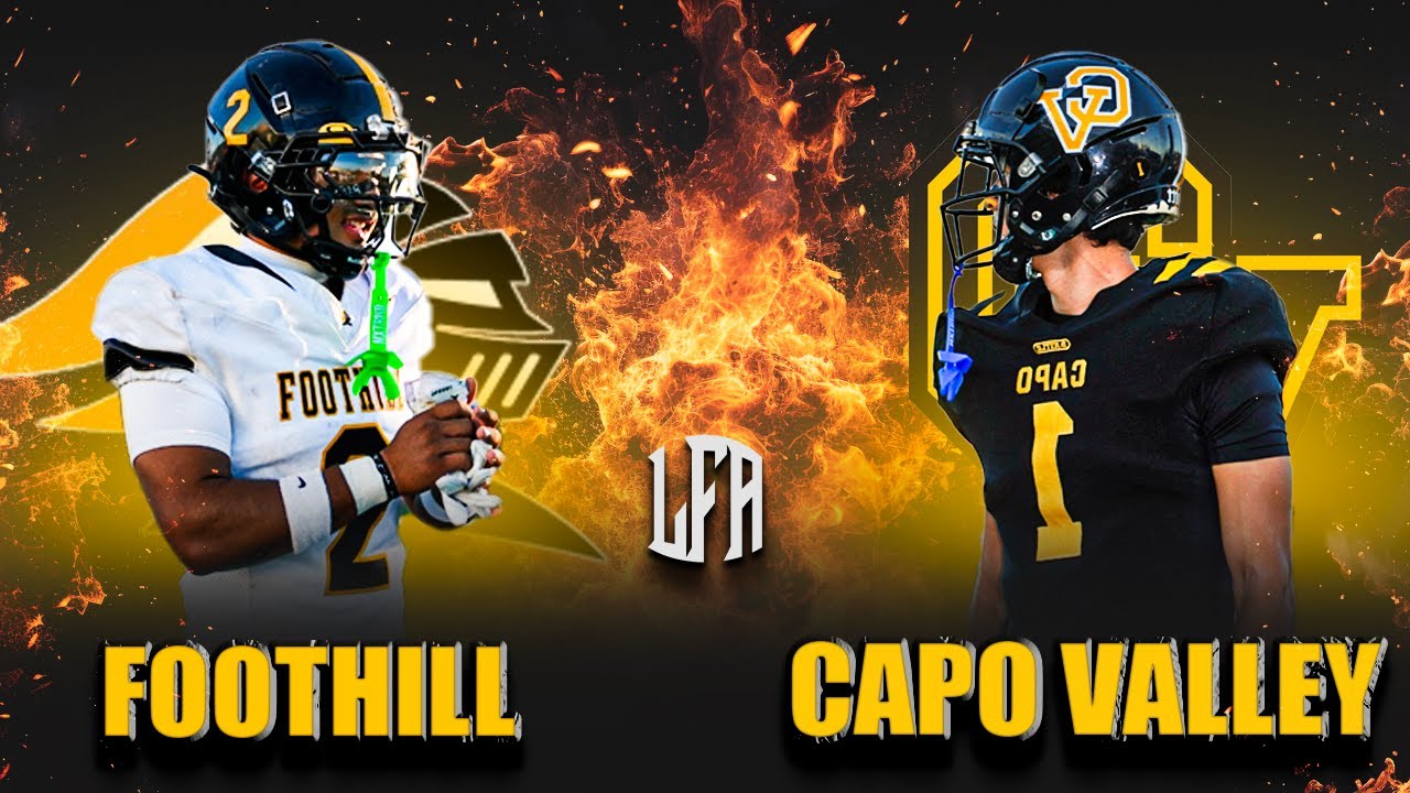 Capo Valley Vs. Foothill | COUGAR DOMINANCE 😨 | CIF-SS 💫🚀
