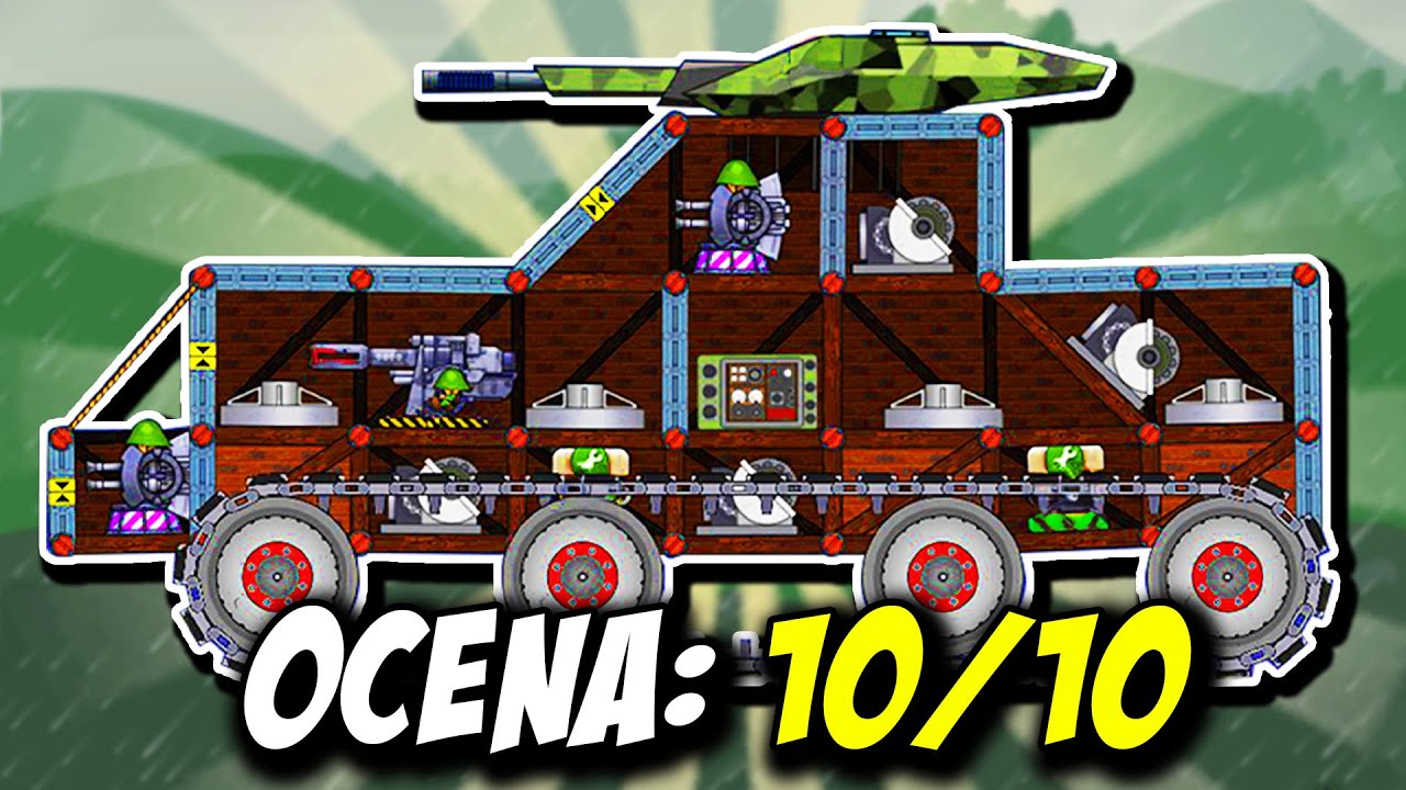 KTO ZBUDUJE lepszy CZOŁG?! WIELKA WOJNA w grze Forts