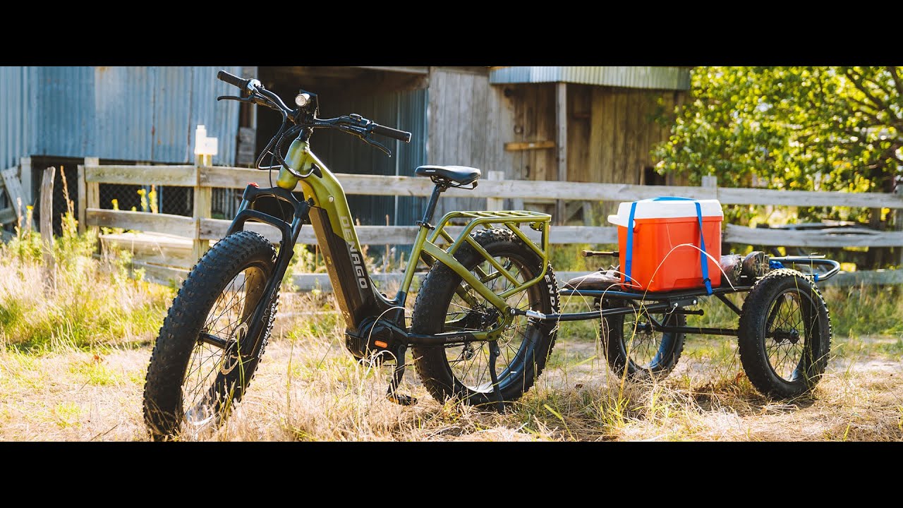 Experience Silent Hunting, Camping, or Fishing with Denago Hunting eBike