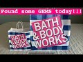SCORED BATH & BODY WORKS 75 % OFF 3 WICK CANDLES // FOUND SOME REAL GEMS
