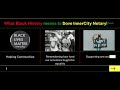 How My Black History Shaped Me! ~ Dove InnerCity Notary