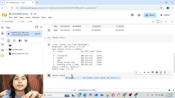 Tutorial K-Means Clustering di Google Colab | Mahasiswa STMIK Profesional