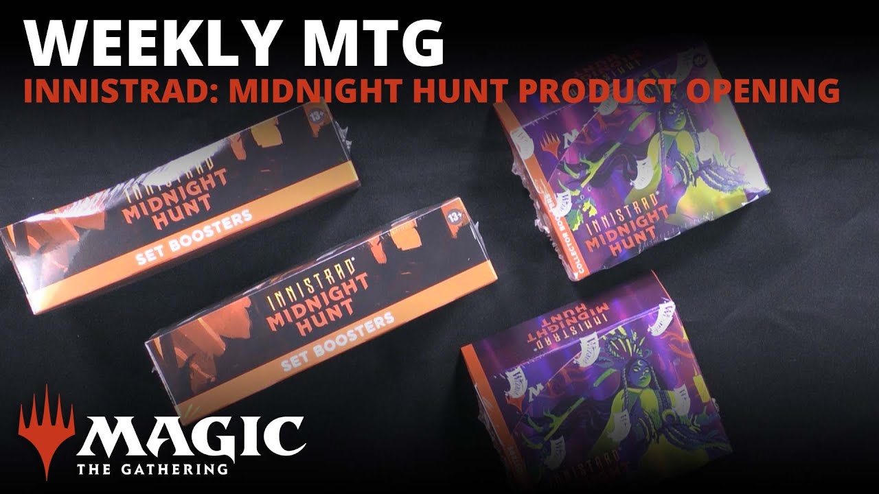 Weekly MTG | Innistrad Midnight Hunt Product Opening - YouTube