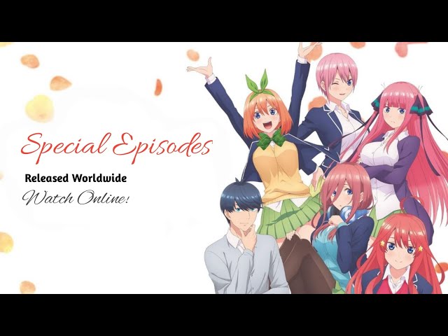 The Quintessential Quintuplets Gets New Visuals for Upcoming OVA