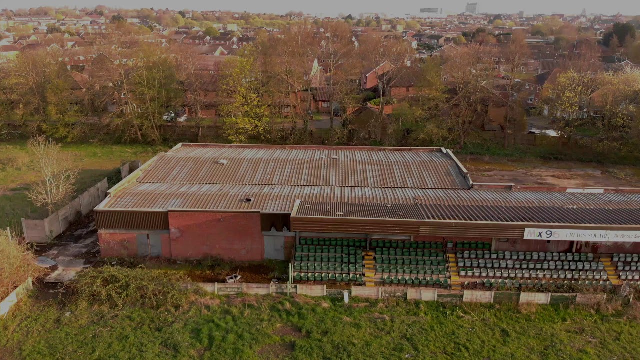 Abandoned Aylesbury United Stadium & the Start of its Destruction (i