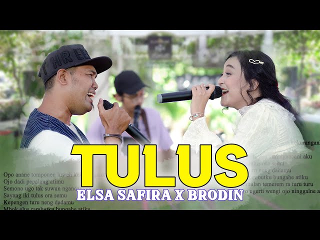 Elsa Safira Feat. Brodin - Tulus ( Official Live Music ) class=