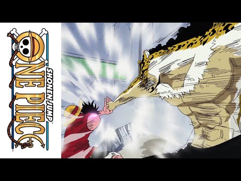 Second Gear Luffy vs. Lucci (English Dub)