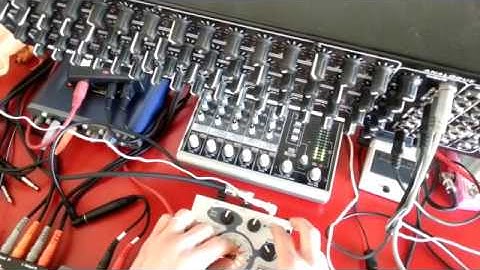 Korg Electribe ER1 thru Frostwave Sonic Alienator