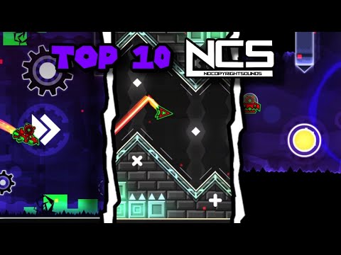 Top 10 Niveles con canciones de NCS [All Coins] | Geometry Dash 2.2 ...