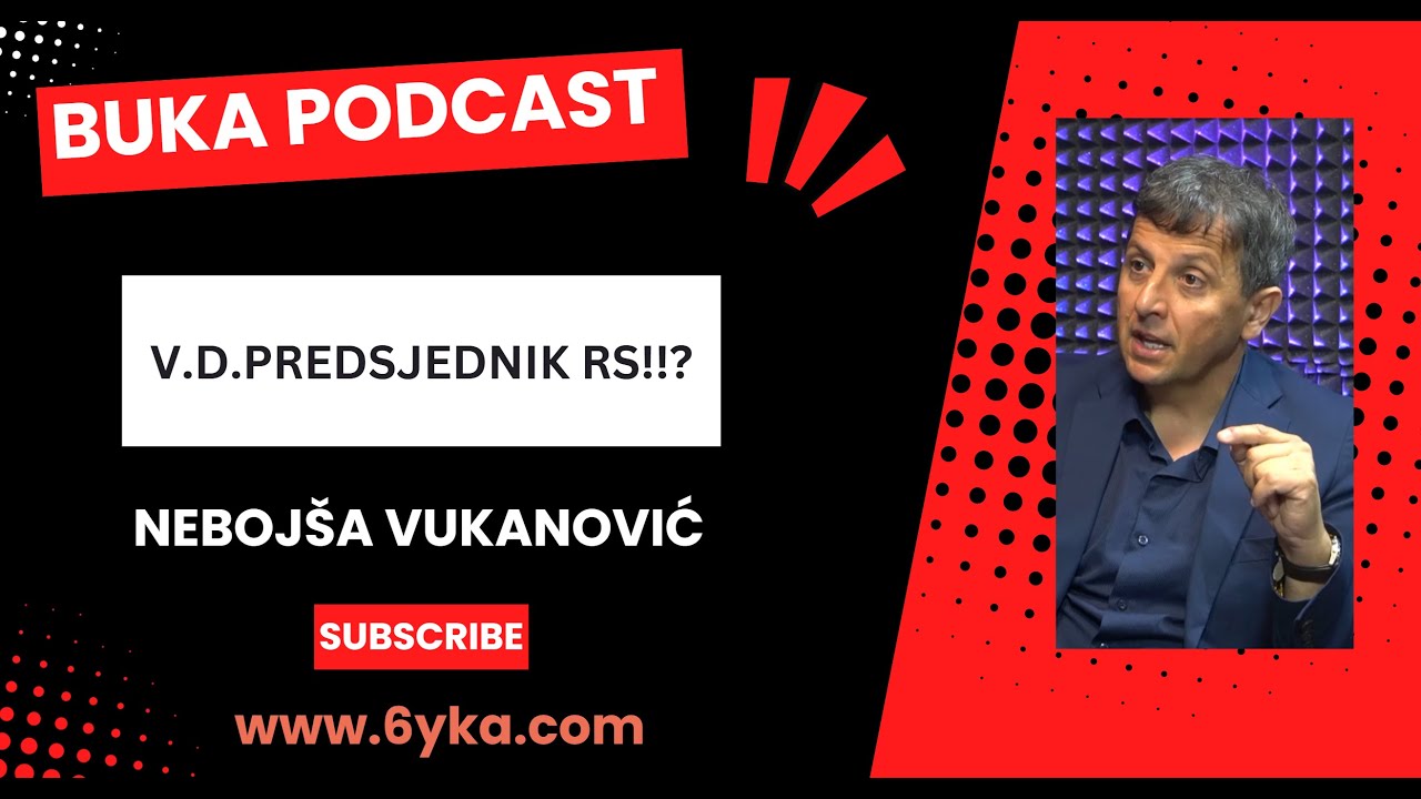 Nebojša Vukanović: Dodikova trula nagodba! Crni flor na NSRS!