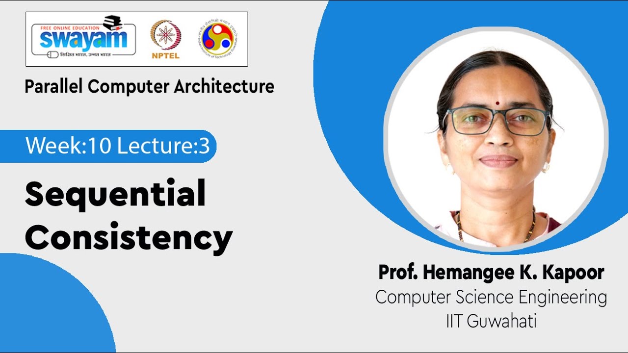 Lec 54: Sequential Consistency - YouTube