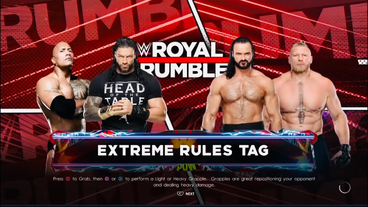 WWE GAMEPLAY (EXTREME RULES TAG)☠️.