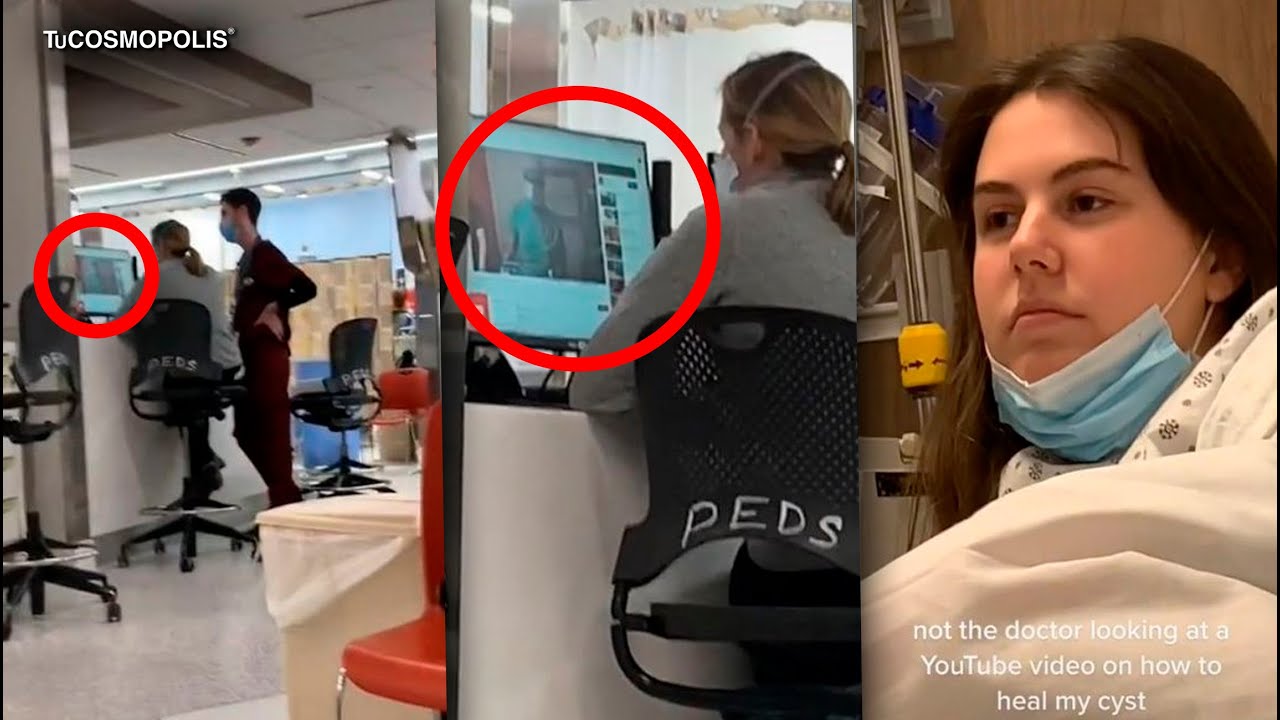 Antes de que la operen DESCUBRE A SU DOCTORA BUSCANDO TUTORIALES EN YOUTUBE