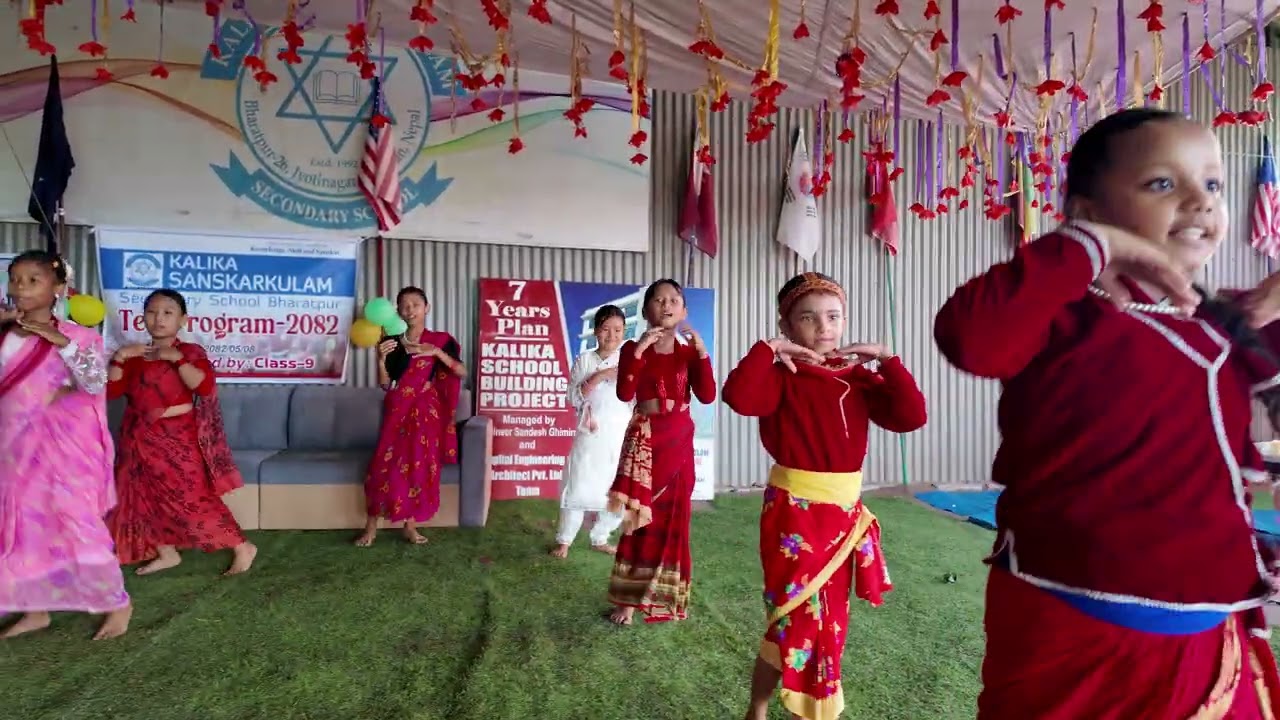 Dance Performance – Team 13 | Kalika Sanskarkulam School | Haritalika Teej 2082