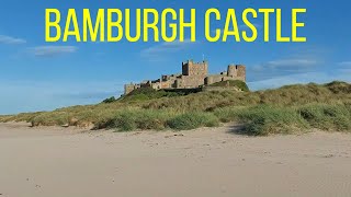 A Walk Along The Beach To Bamburgh Castle