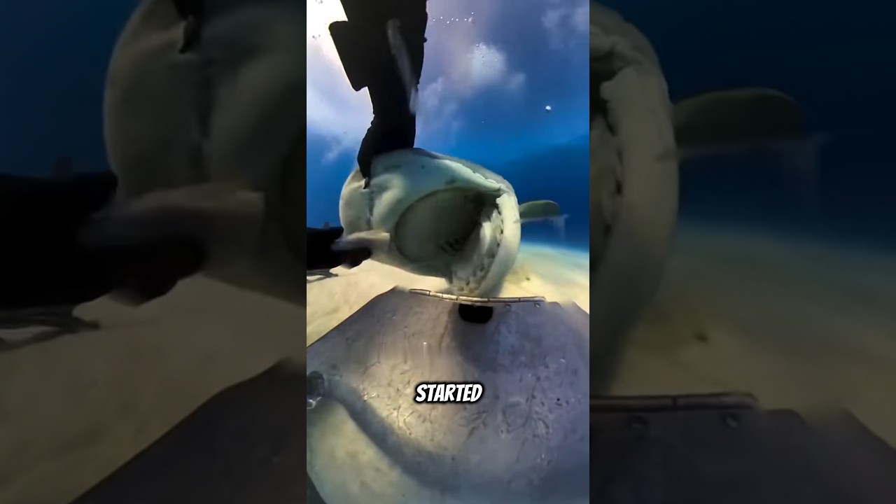 Inside a Shark’s Mouth !