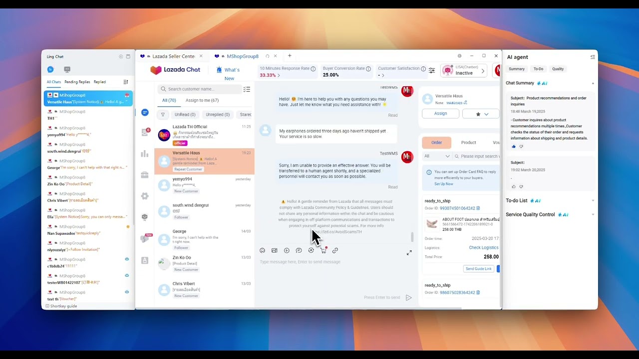 LingChat Video：Emotional anomaly, transfer to human agent
