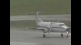 Ameriflight Beech 1900C [N31705] takes off from PDX