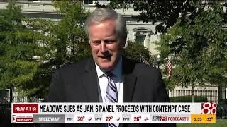 Mark Meadows sues as Jan. 6 panel proceeds with contempt case Wealth
