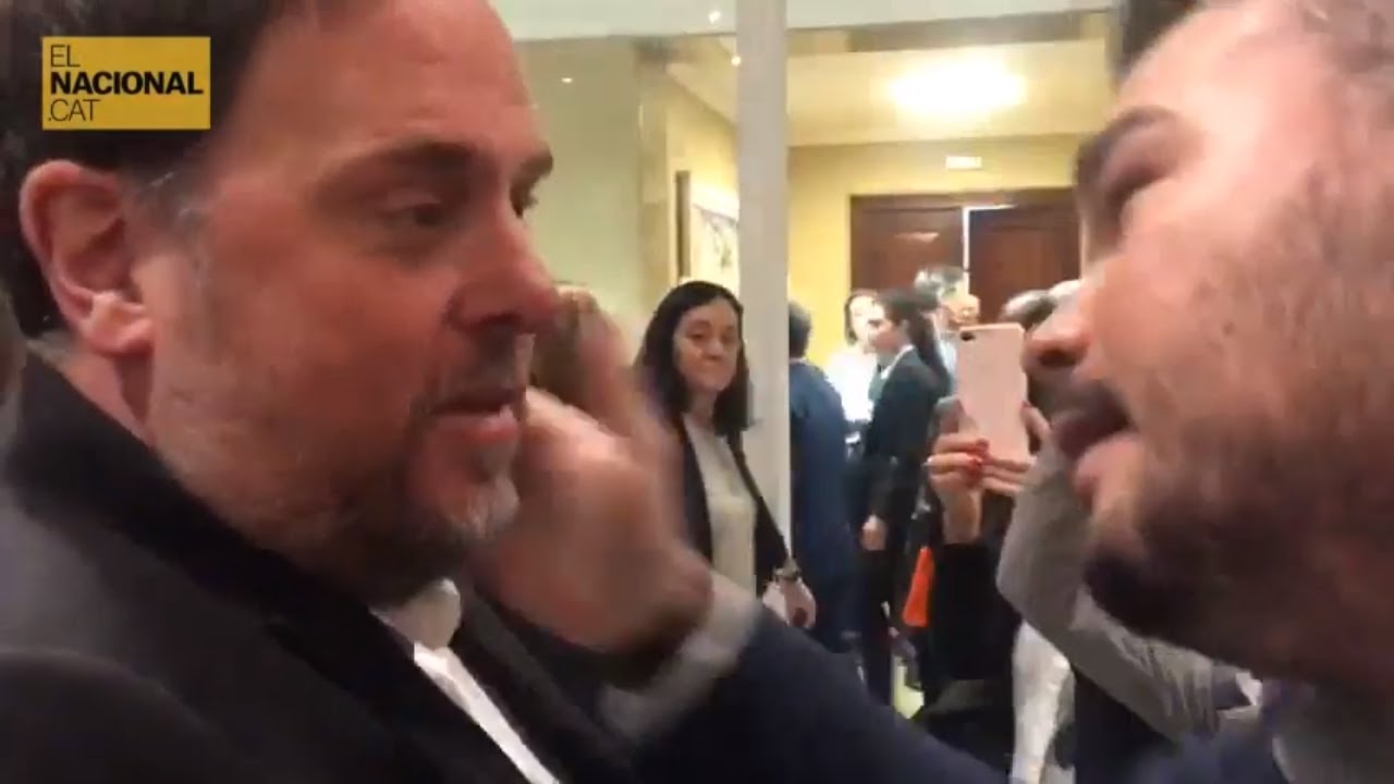 el nacional sucesos Aplaudiment als presos als passadissos del Congrés