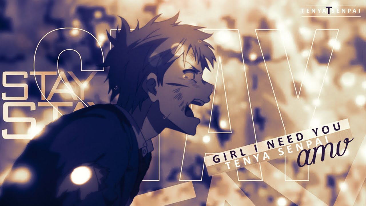 Girl I Need You || Anime Amv || 4K Amv || girl i need you song From baaghi movie