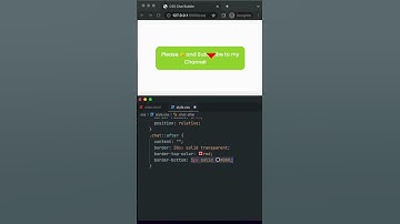 #CSS Tooltip/Chat Bubble