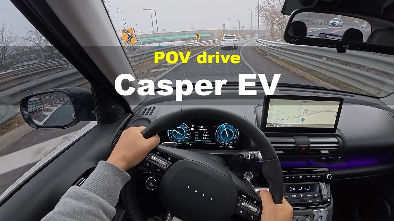 2025 Hyundai Casper Electric POV drive