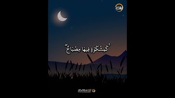 ٱللَّهُ نُورُ ٱلسَّمَـٰوَٰتِ // الشيخ رعد محمد الكردي - آيات من كتاب الله