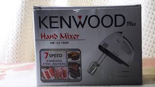 Kenwood Egg Beater Unboxing, Mixer Price in Pakistan - YouTube