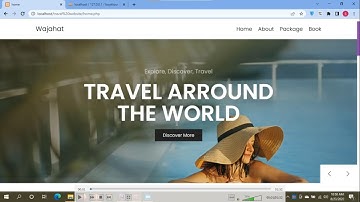 #webcog Download Travel Website Template With Source Code| Front-Back end ||HTML CSS PHP MySQL  2022