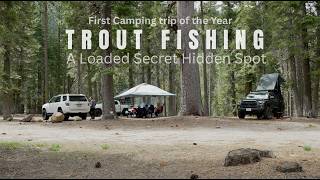 Exploring a Secret Trout Fishing Spot | Unforgettable Fully Loaded Hidden River in the Sierras!